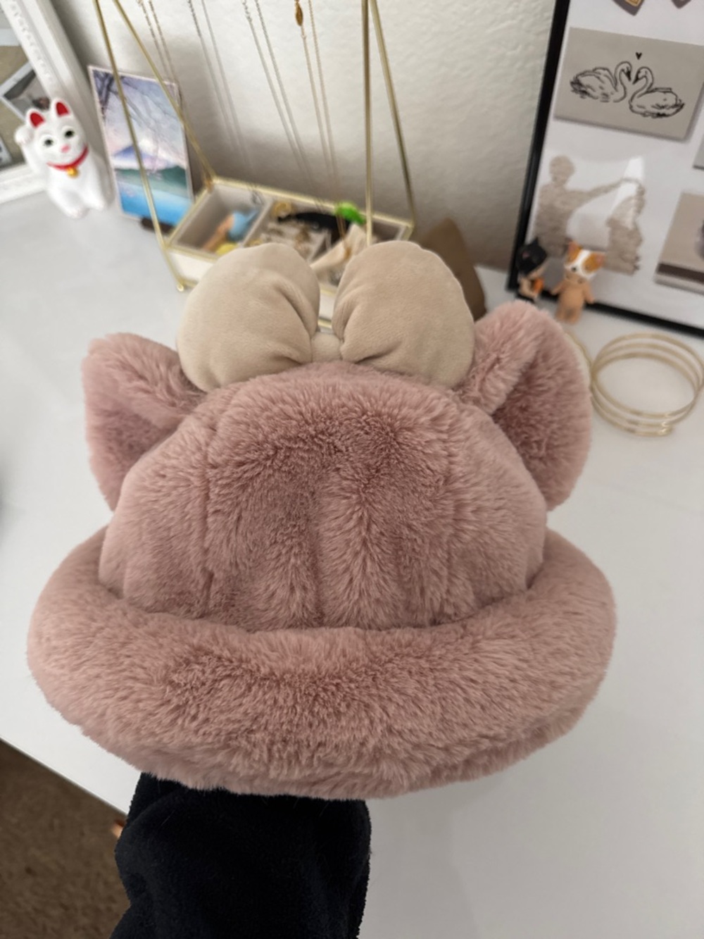 Tokyo DisneySEA Plush Pink Hat